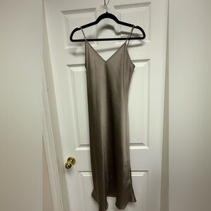 Aritzia Wilfred midi slip dress